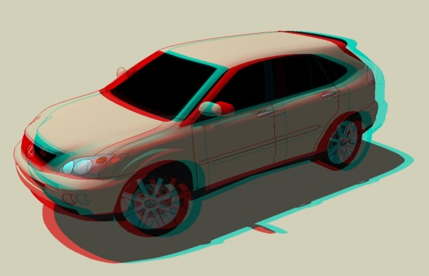 3 d-car-lexus