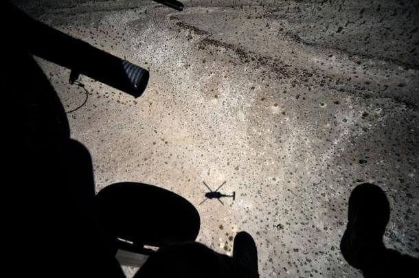 阿富汗的直升机