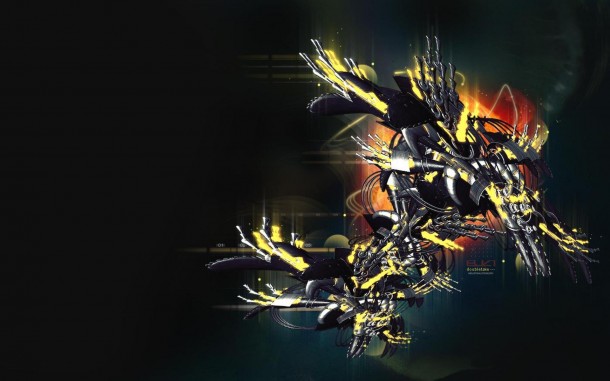 机器人壁纸和背景