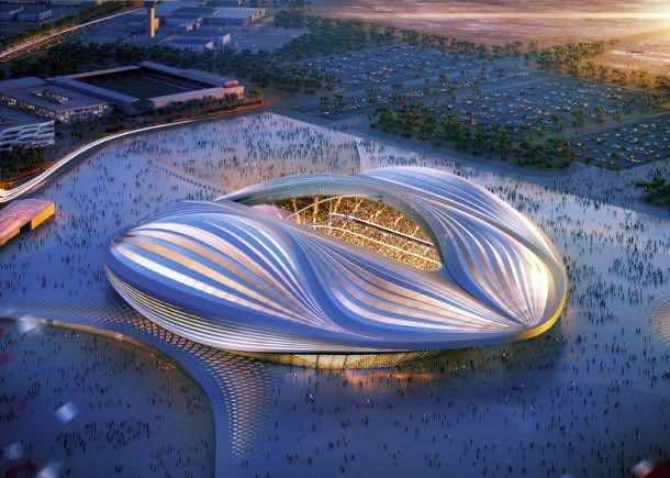 Zaha-Hadid-Al-Wakrah体育馆