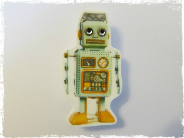 复古机器人壁纸6