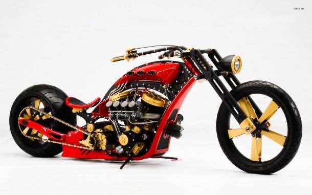 custom motorcycle wallpaper