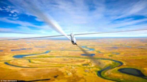 太阳能飞机能够在空中飞行4年
