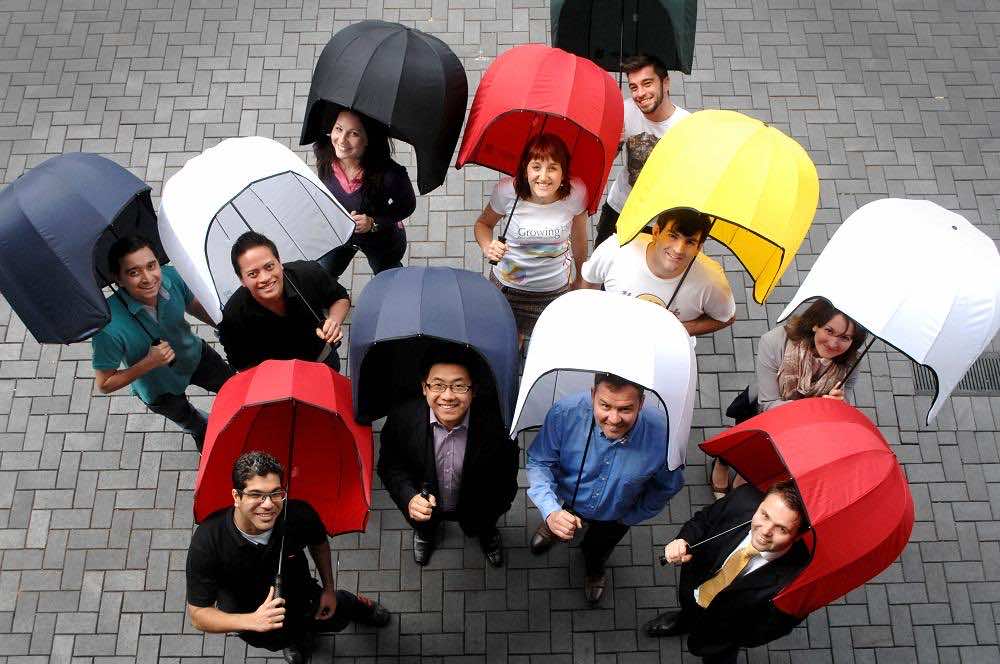 创新的雨伞设计