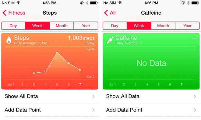 HealthKit应用程序