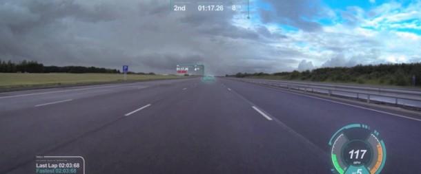 捷豹推出虚拟挡风玻璃概念