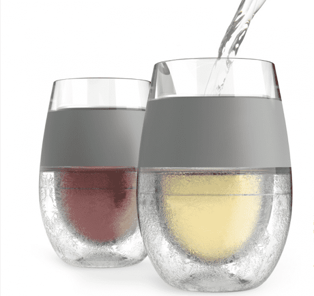 饮料的自动冷却玻璃杯