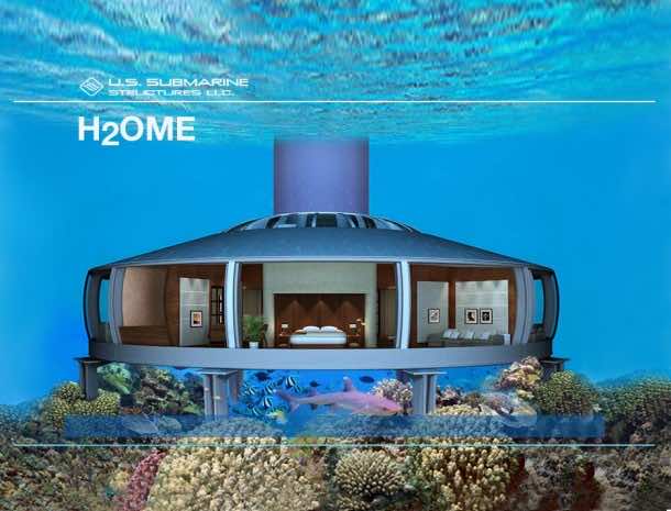 H2OME——淹没房子由美国潜艇结构