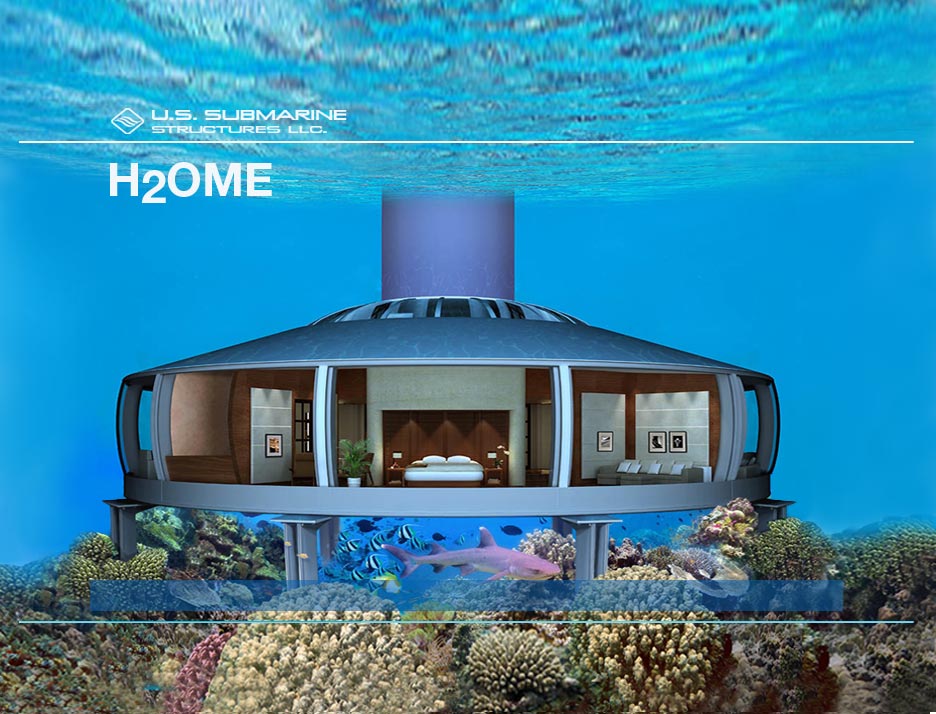 H2OME——淹没房子由美国潜艇结构