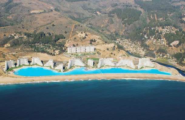 世界上最大的游泳池