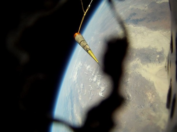 Homemade Rocket Reaches a Height of 121,000 ft25