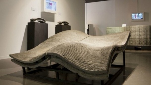 拉夫堡大学石板商业化的3D混凝土打印