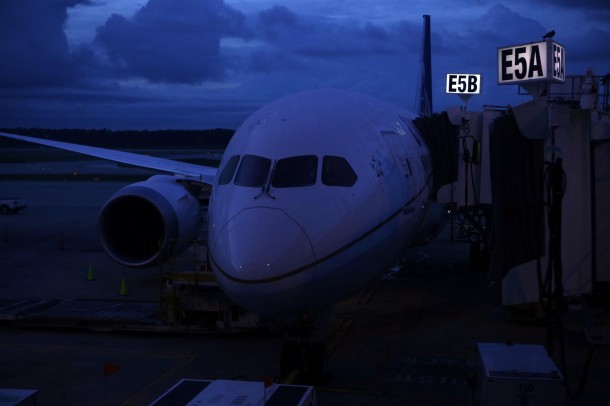 波音客机在绿色柴油机上苍蝇2