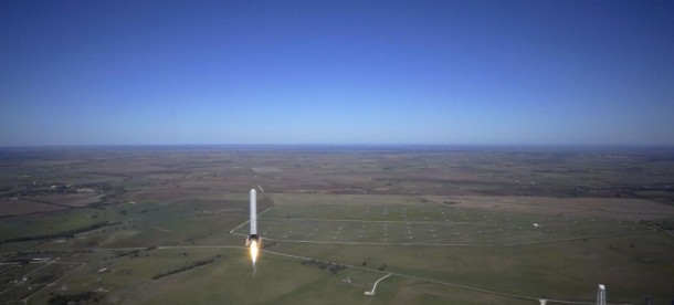 SpaceX准备尝试降落猎鹰9 5