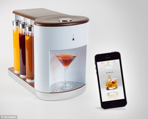 索马巴的价格为500美元，可以创建300个不同的鸡尾酒2