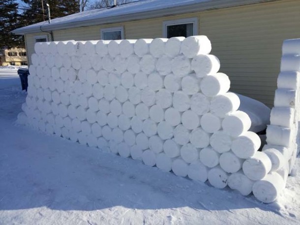 雪恶作剧——建一个冰屋