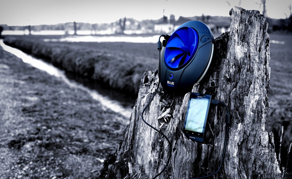 蓝自由水力发电机