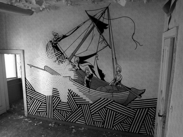 这位艺术家将无聊的表面变成了惊人的艺术4B