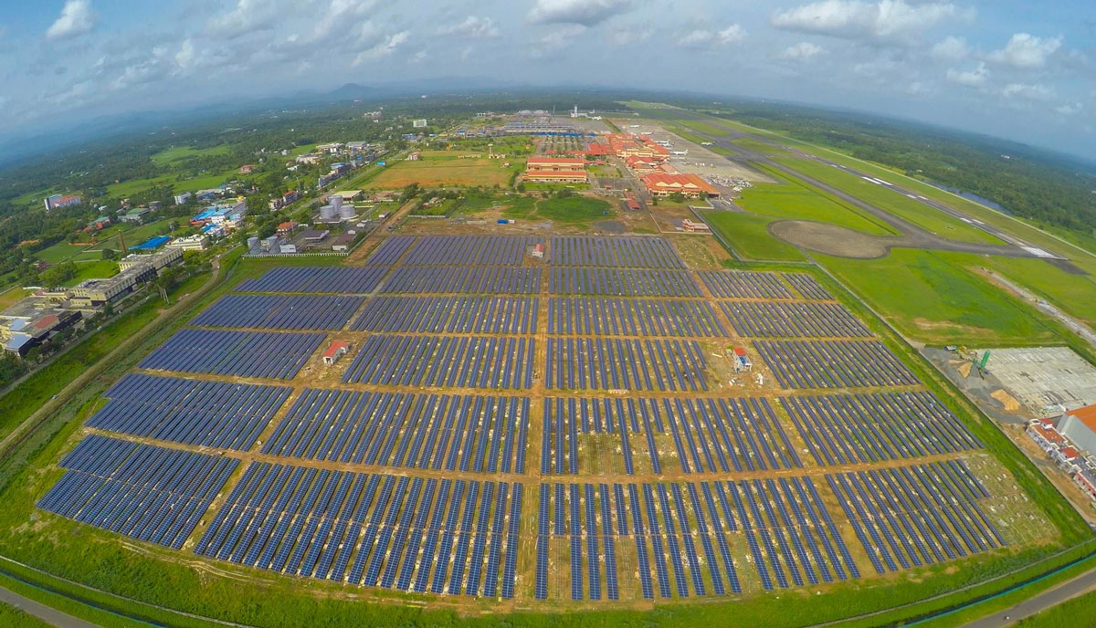 印度机场采用太阳能发电