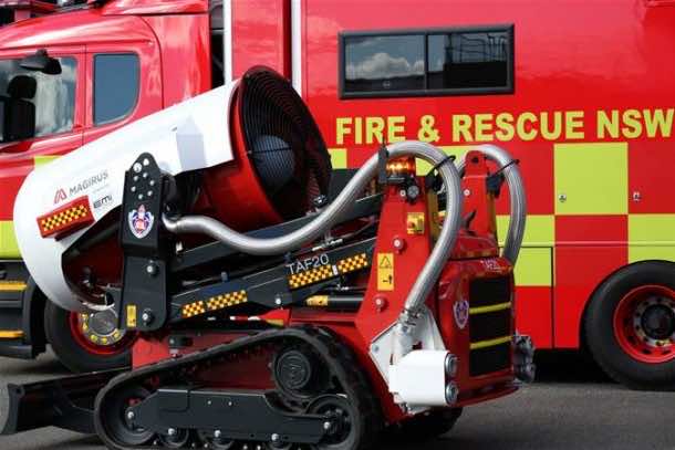 Australia Firefighting Robot