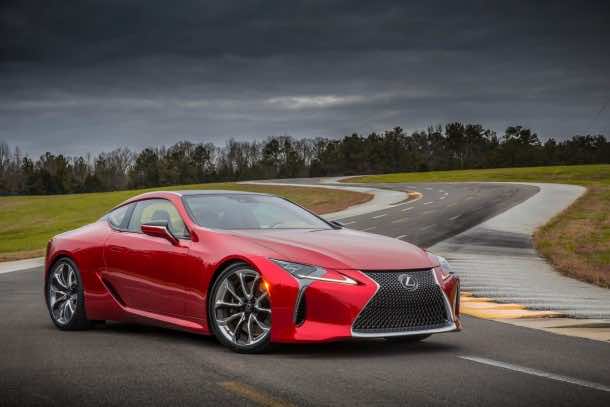 雷克萨斯显示最新的豪华车- LC 500款2