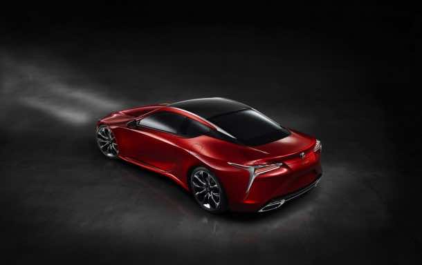 雷克萨斯透露的最新豪华车7 - LC 500轿车
