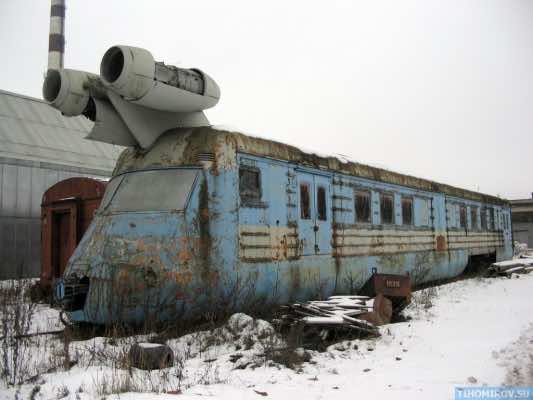 已经发现了60年代的苏联涡轮增压火车
