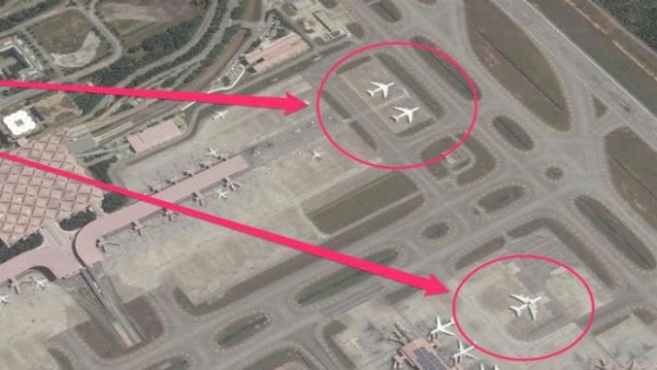 三架波音747被遗弃在吉隆坡国际机场