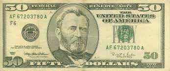 如何将10美元的账单更改为50 $ 6