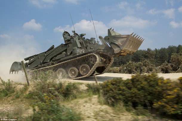 梗是未来的坦克，英军拥有它3