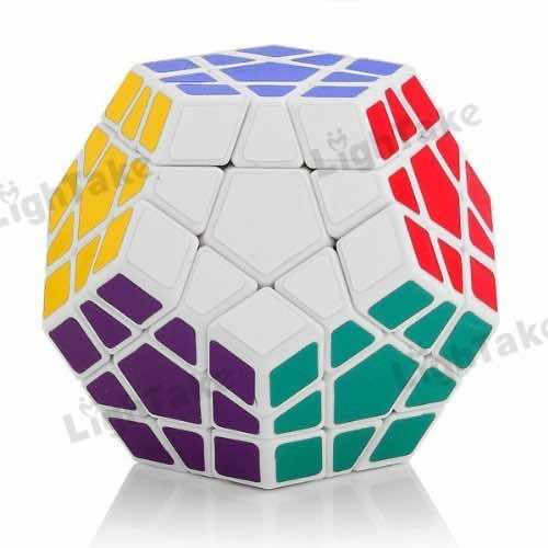 Shengshou Megaminx白色立方体魔方游戏速度