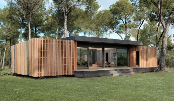 该房屋只能在4天内使用电动机建造