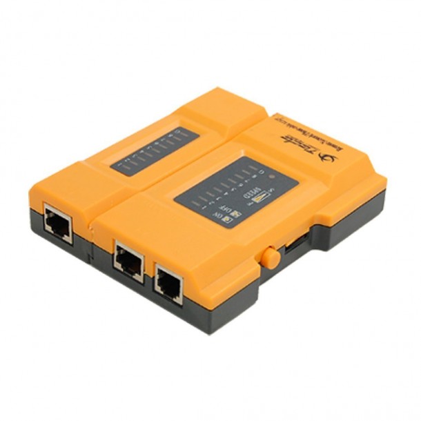 UXCELL专业RJ11 RJ45 LAN网络电缆测试仪