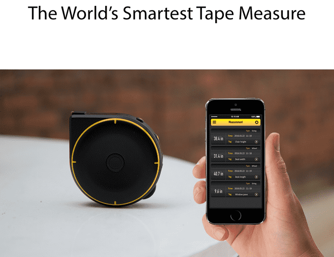 人工智能智能卷尺可能是世界上最聪明的卷尺