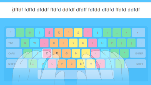 快速打字触摸板、规则提高打字速度的触摸按键,触摸keypad_Image 0提高打字技能