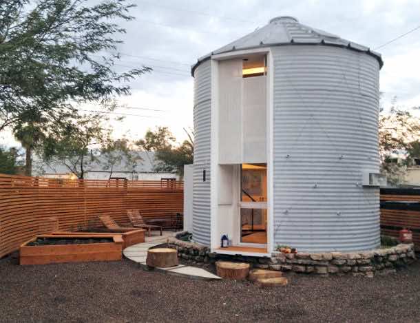 6废弃的粮仓被改造成时尚、现代的家