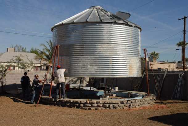 6废弃的粮仓被改造成时尚、现代的家