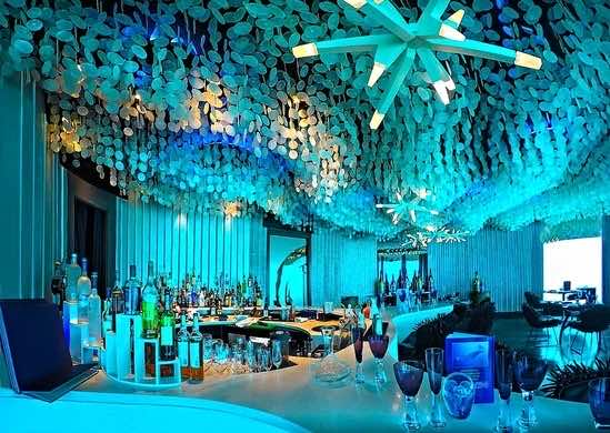 在印度洋20英尺下的一个独特的餐厅