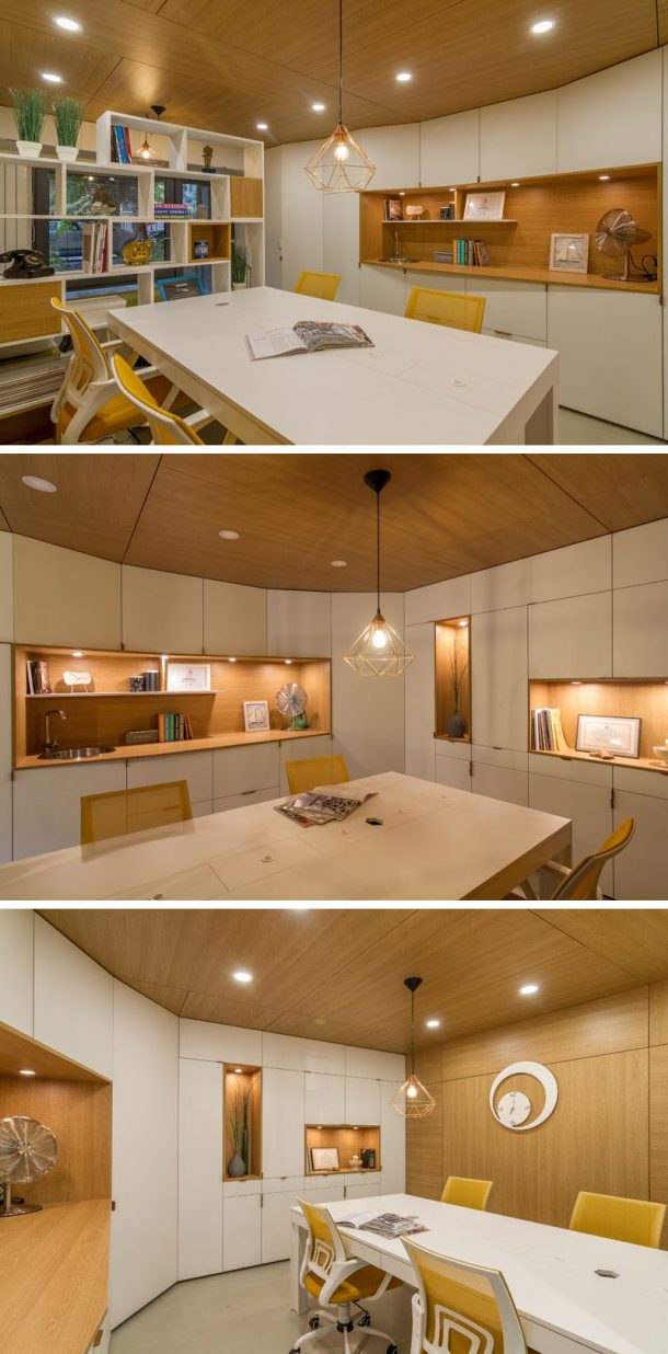 罗马尼亚建筑师将一个肮脏的旧车库转变为梦office_image 11