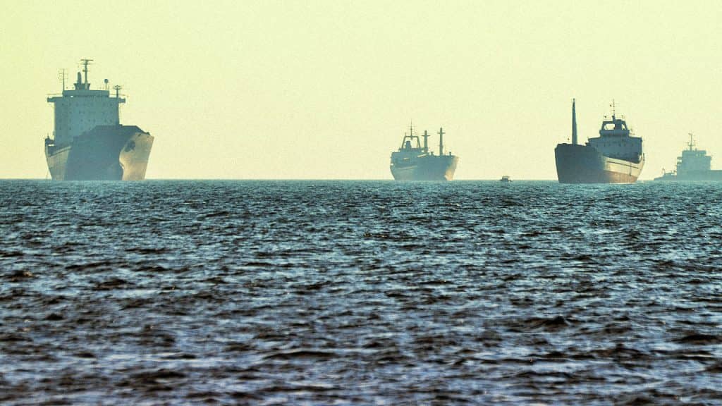 这张地图显示了世界上所有船只的每一个细节