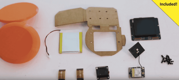 包括:RePhone套件，循环电话原型盒，STL文件，SIM卡。学分:Cyrcle Kickstarter