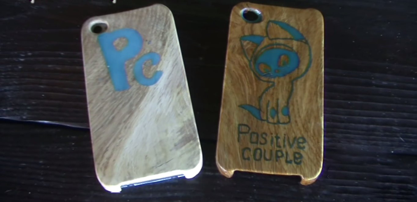 发光的我的电话封面