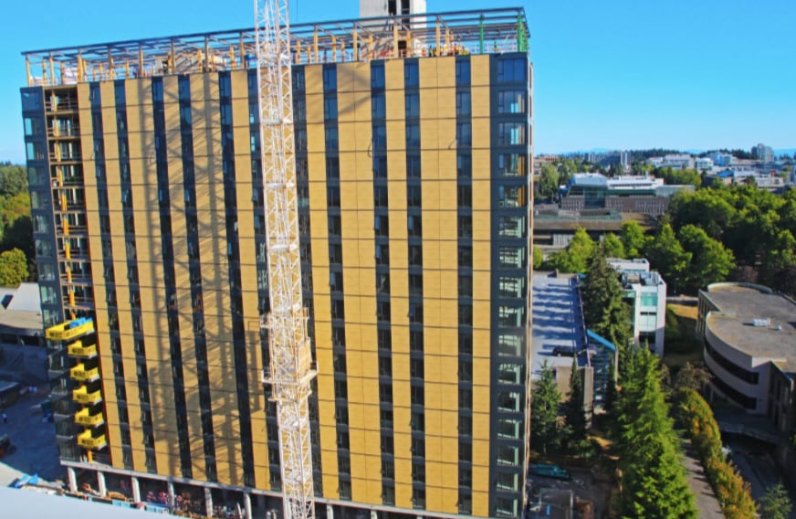 世界上最高的木制住宅塔楼临近Completion_Image 0