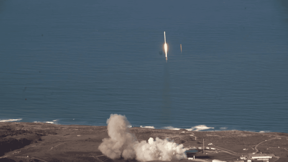 SpaceX从飞机发射