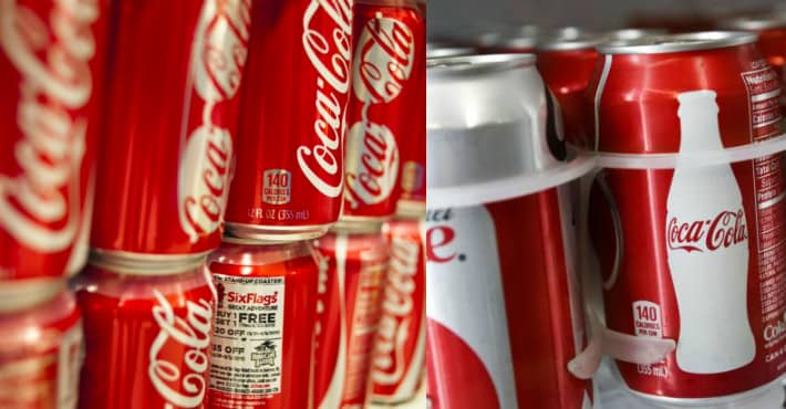 可口可乐罐粪便