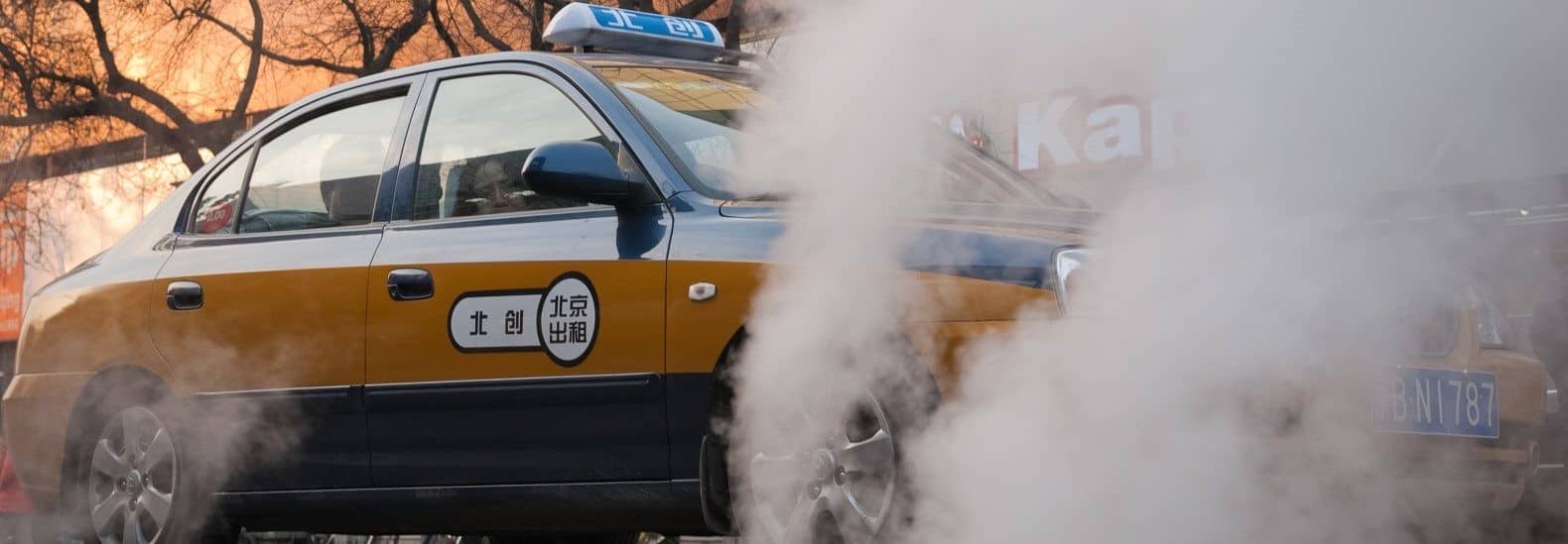 北京的电动出租车