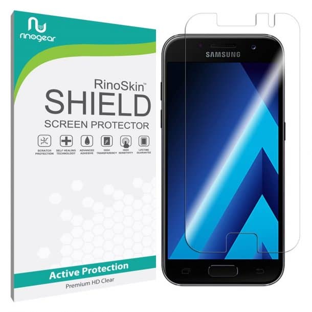 RinoGear三星Galaxy A3 2017屏幕保护器