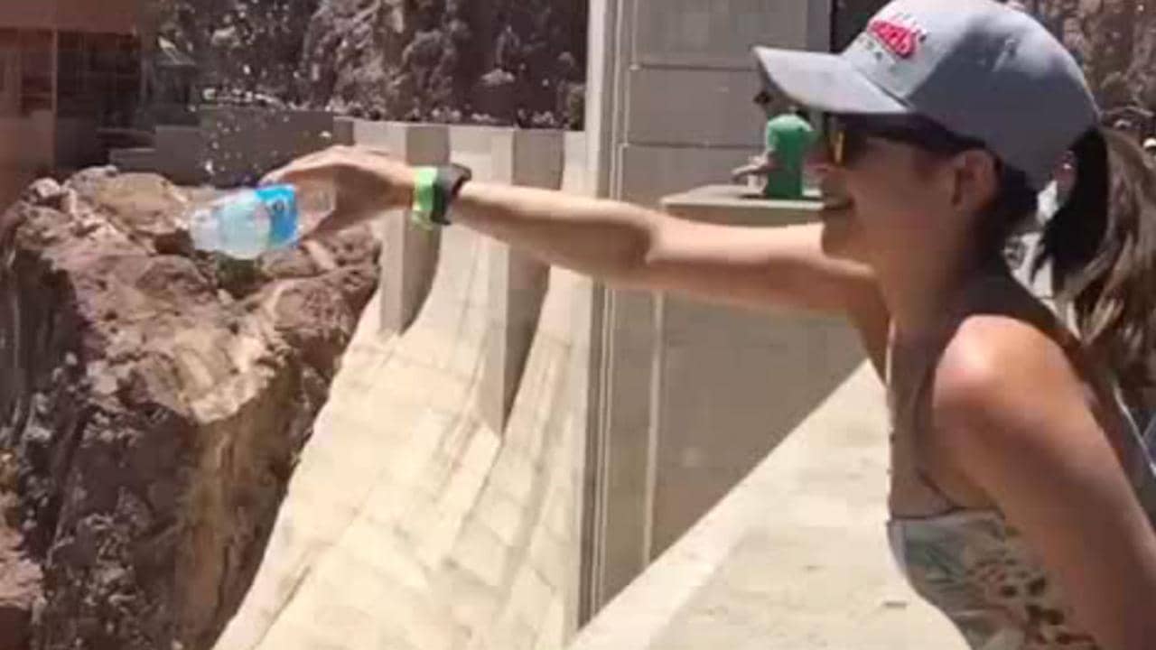 胡佛大坝水实验