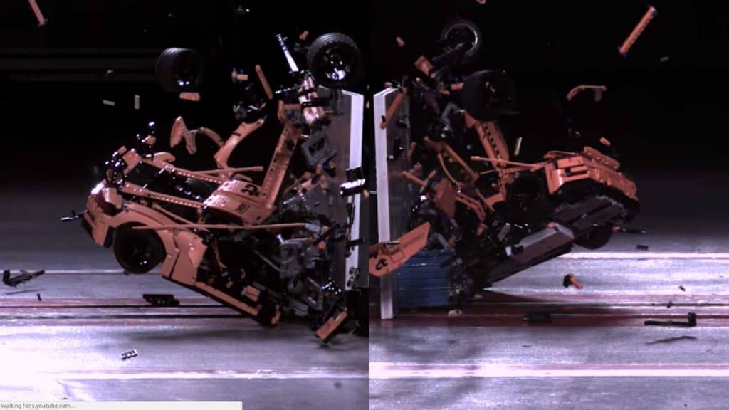 乐高积木-911-GT3-RS-Crash检验