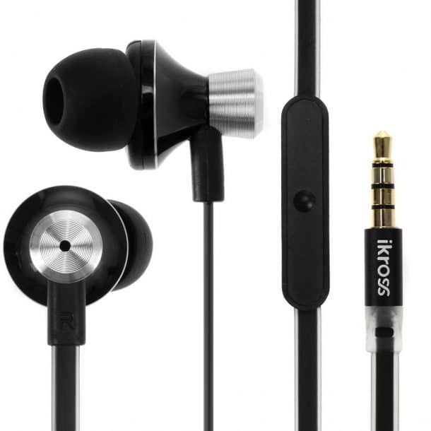 Ikross In-Ear 3.5毫米噪声隔离立体声耳塞耳机
